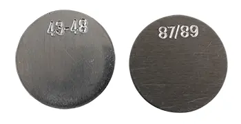 Barcol Hardness Tester Blocks