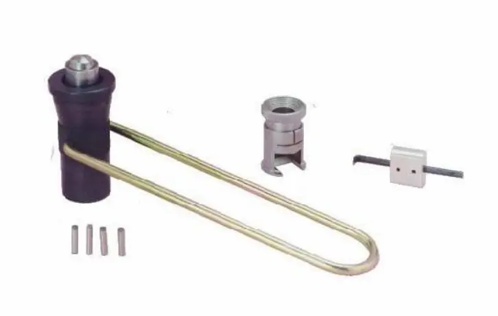 Shear pin hardness tester